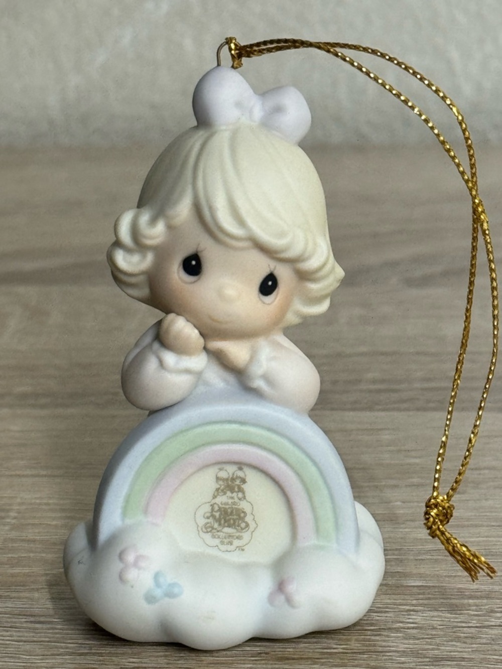 Precious Moments Ornament 1994 You Are the End of My Rainbow